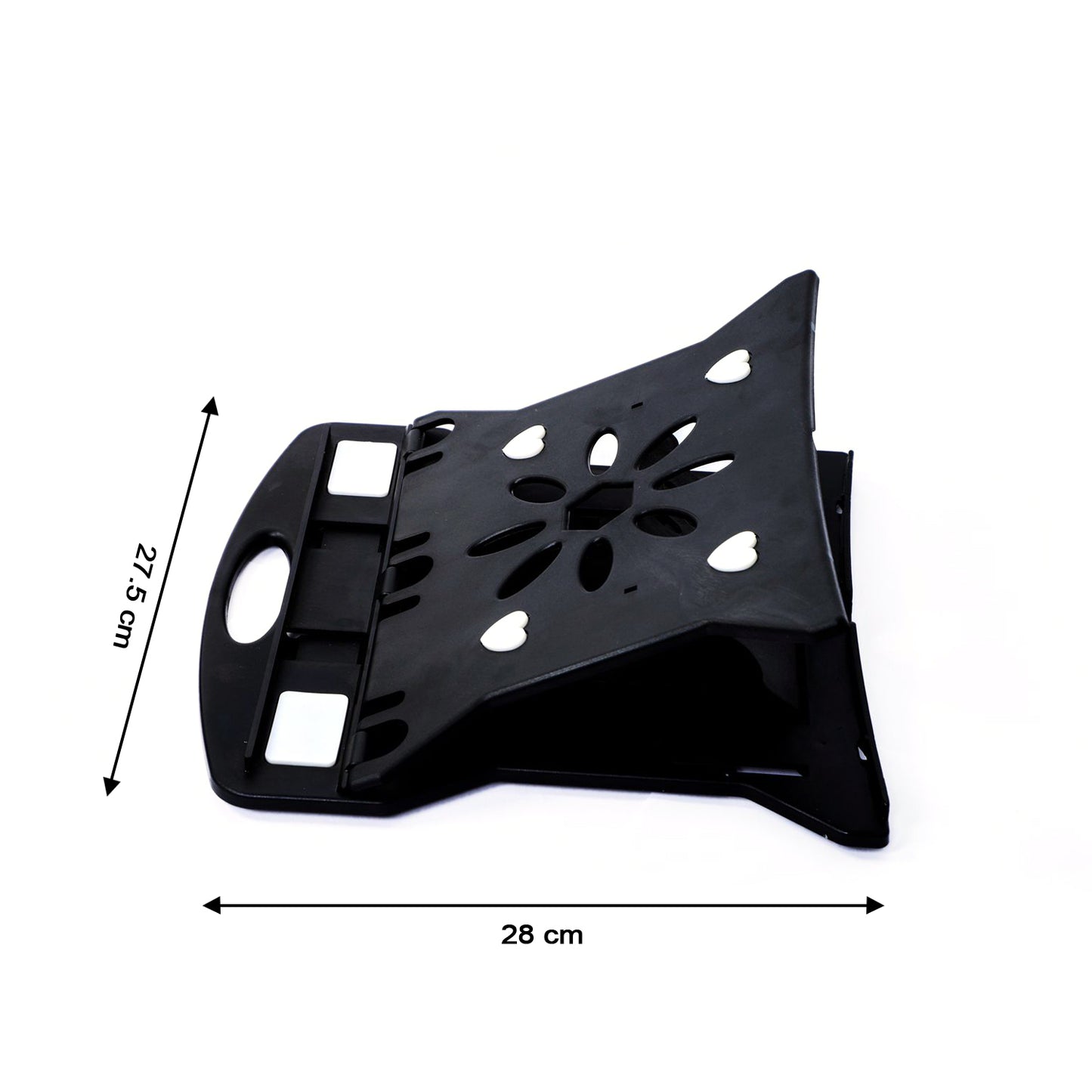 2-in-1 Adjustable Laptop Stand with Mobile Holder - Ergonomic Portable Riser for Desk