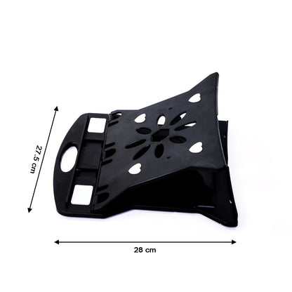 2-in-1 Adjustable Laptop Stand with Mobile Holder - Ergonomic Portable Riser for Desk