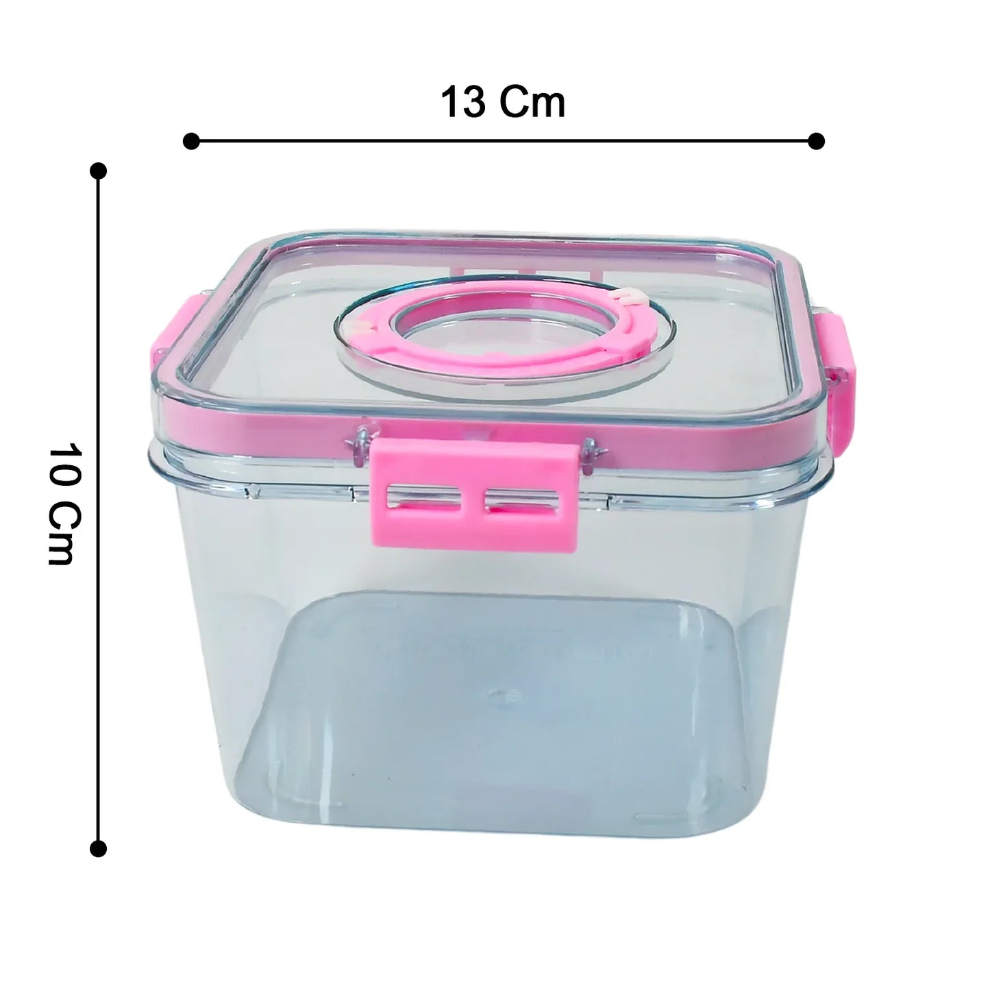 Premium 1400ml Clear Food Storage Container with Airtight Lid