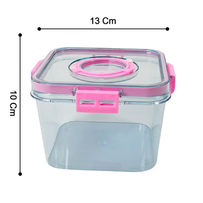 Premium 1400ml Clear Food Storage Container with Airtight Lid