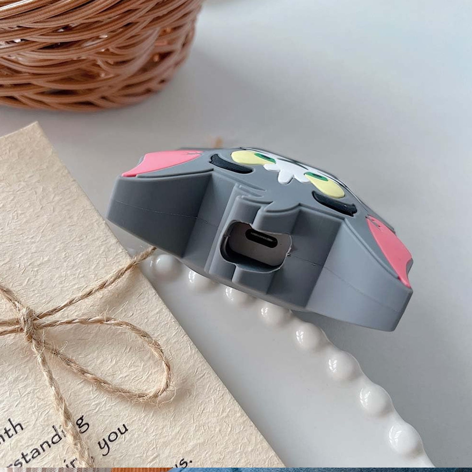 Cartoon Character Silicon Charger Case Cover For Ip 18-20w (Mix Design 1 Pc)