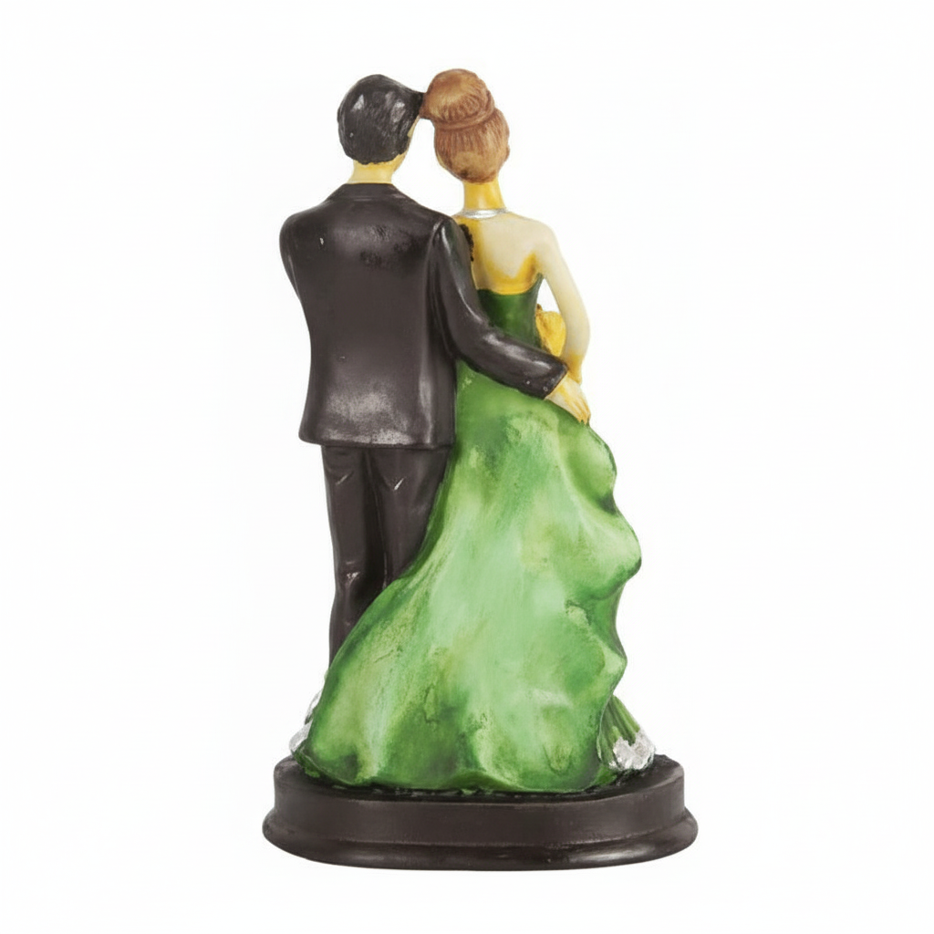 Handcrafted Loving Couple Statue - Premium Romantic Showpiece | Perfect Valentine & Anniversary Gift
