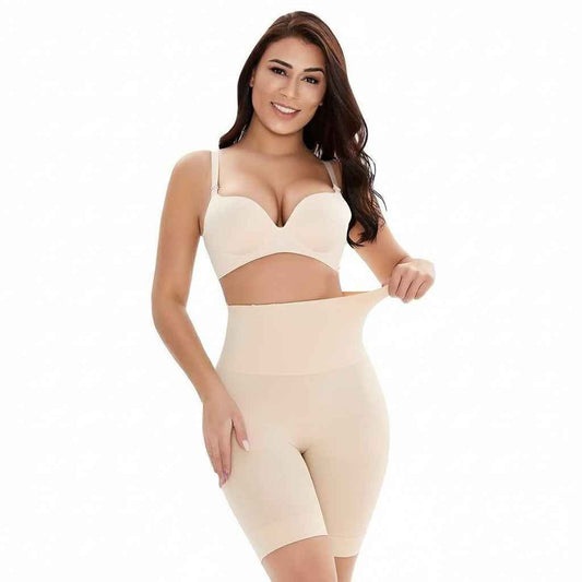 4-in-1 Seamless Body Shaper for Women - Tummy Tucker Shapewear for Tummy, Back, Thighs & Hips