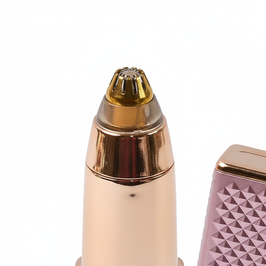 2-in-1 Eyebrow Razor & Facial Hair Remover - Painless Precision Shaver