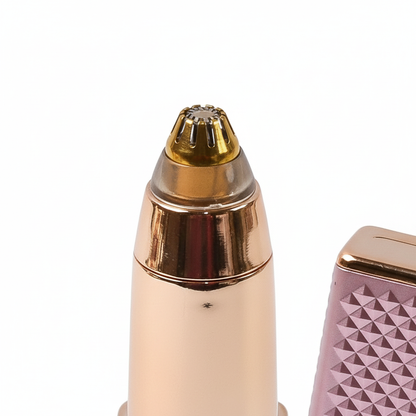 2-in-1 Eyebrow Razor & Facial Hair Remover - Painless Precision Shaver