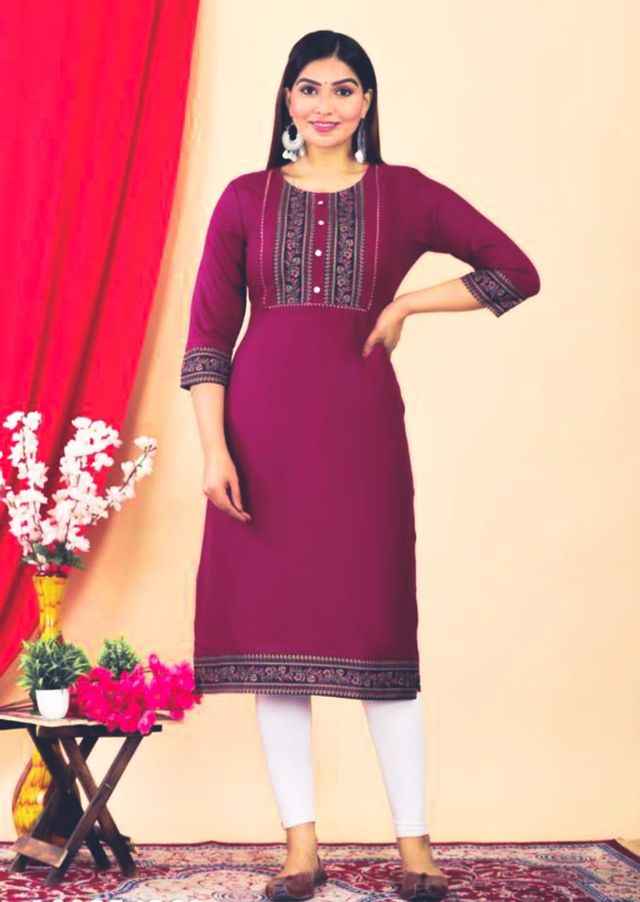 Stylish Women's Kurti - Traditional Indian Ethnic Wear | Comfortable & Trendy