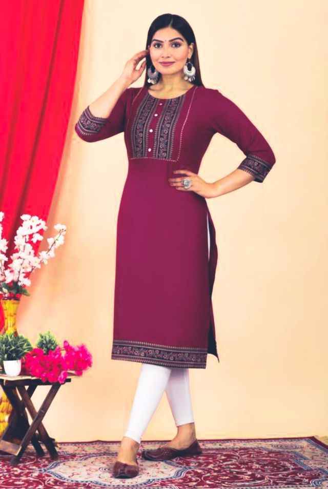 Stylish Women's Kurti - Traditional Indian Ethnic Wear | Comfortable & Trendy