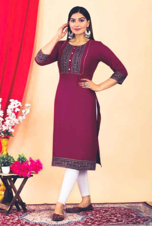 Stylish Women's Kurti - Traditional Indian Ethnic Wear | Comfortable & Trendy