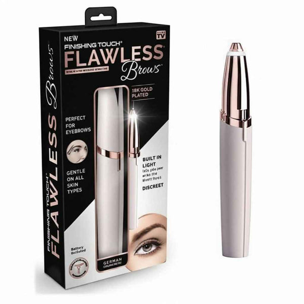 Flawless Eyebrow Trimmer for Women - Painless Hair Remover