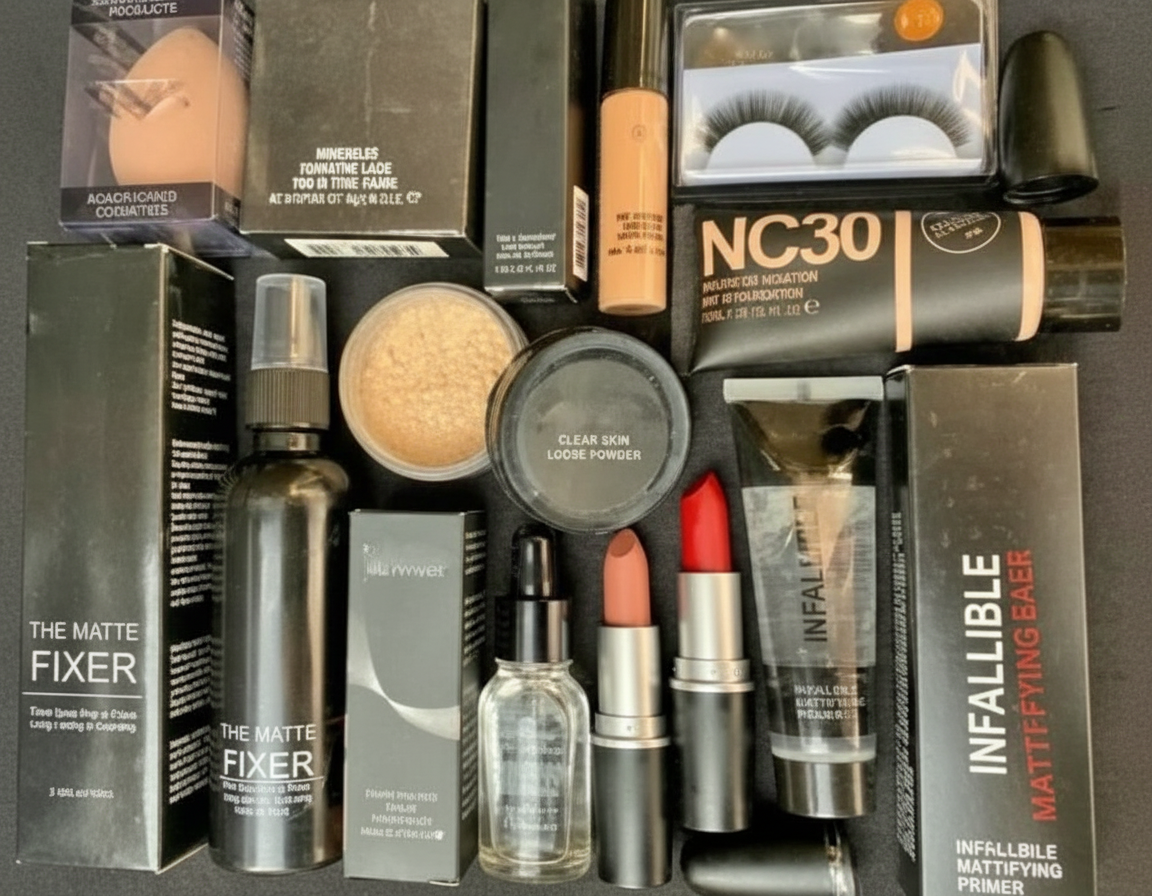 Professional 10-Piece Makeup Kit Combo Set - Complete Beauty Collection