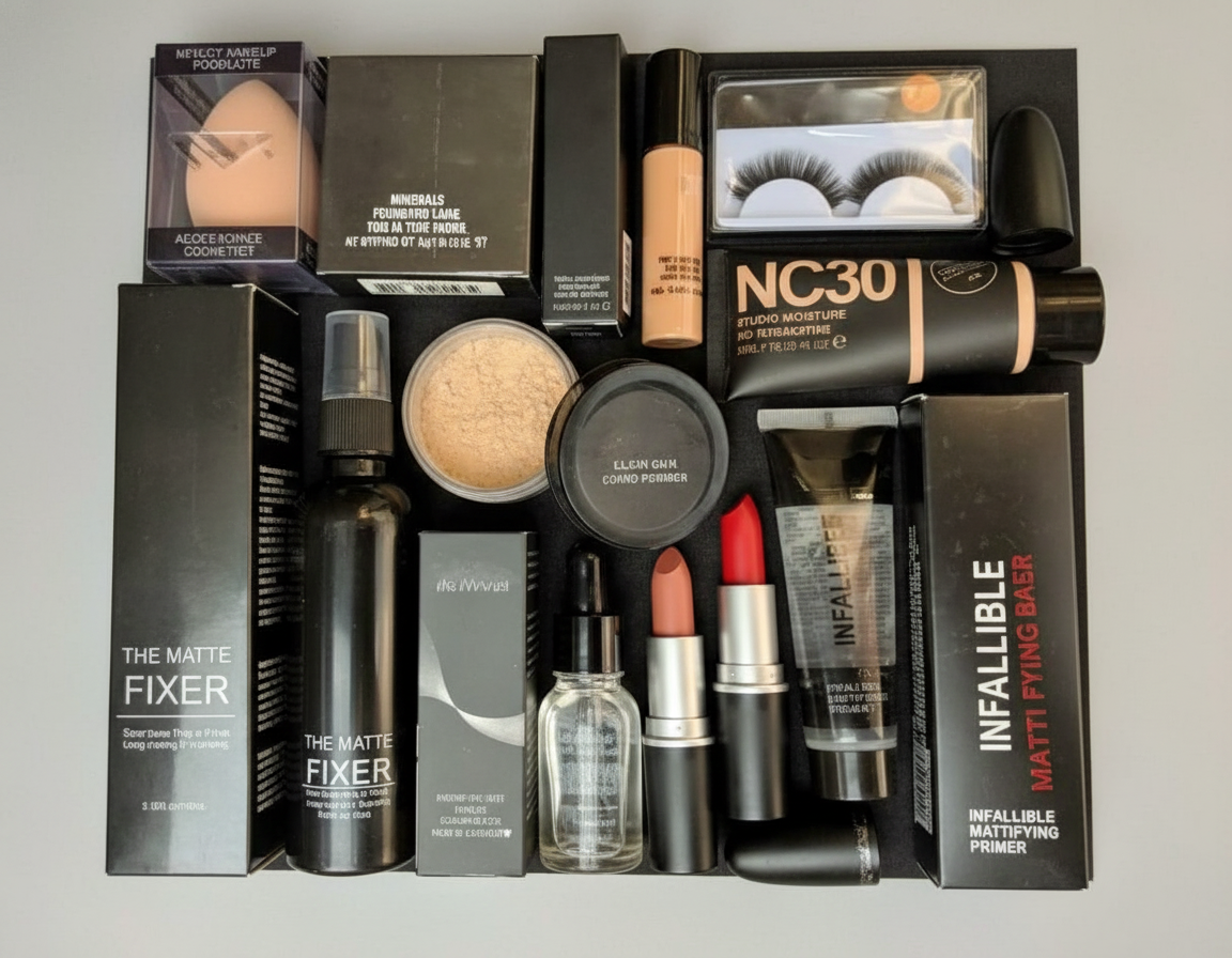 Professional 10-Piece Makeup Kit Combo Set - Complete Beauty Collection