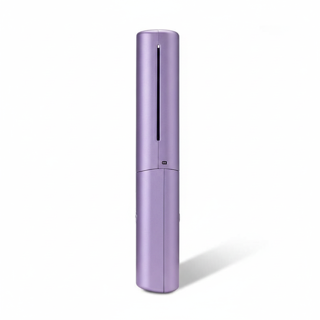 Meneflix Cordless Mini Hair Straightener - Portable Rechargeable Hot Comb 200°C