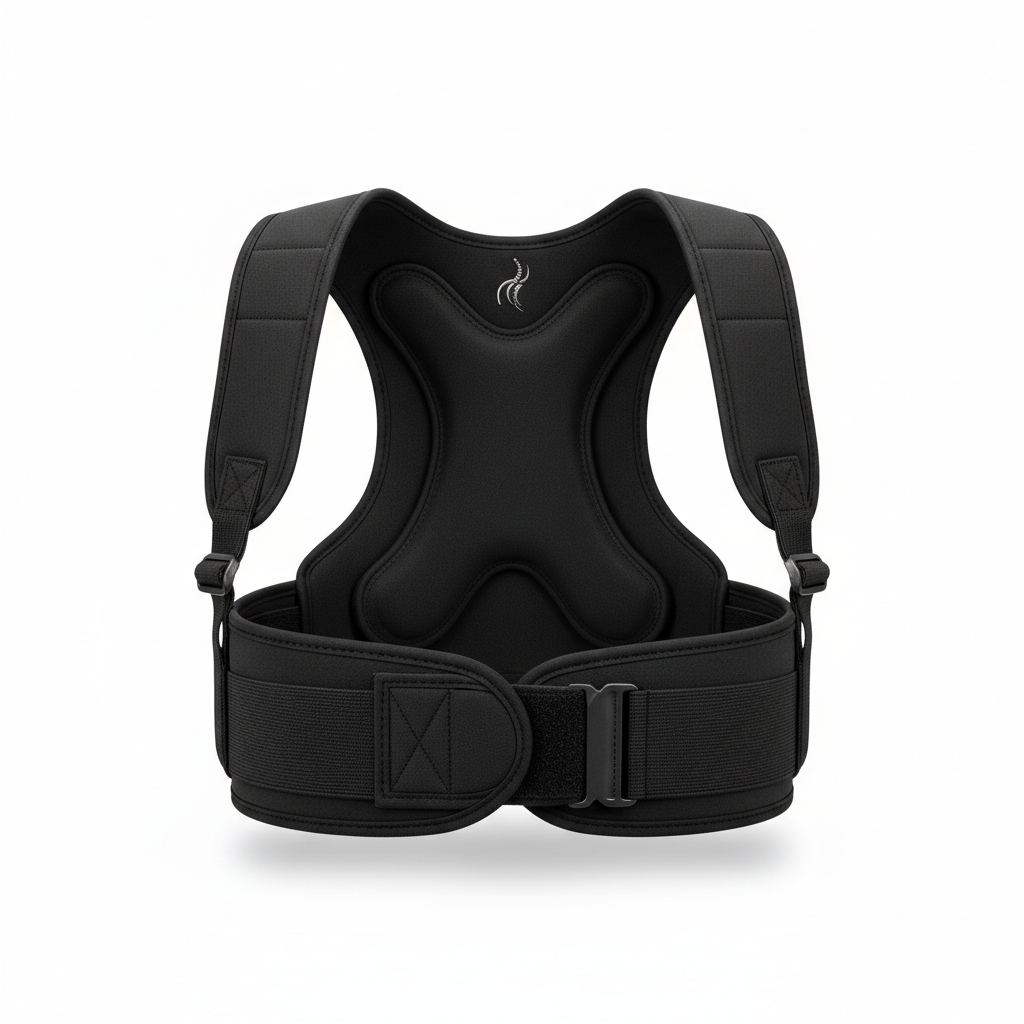 Premium Posture Corrector Belt - Unisex Back Support Brace for Better Alignment