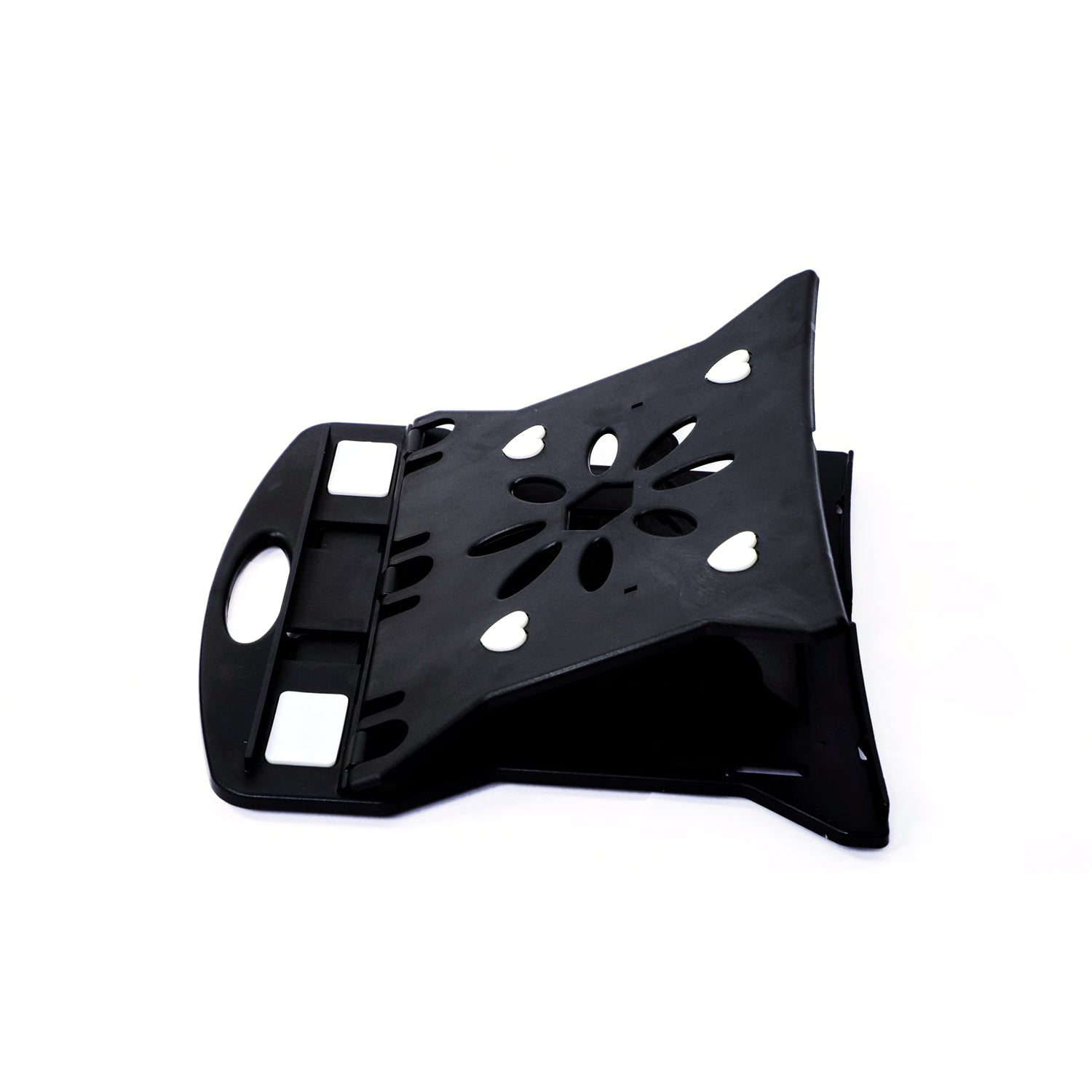 2-in-1 Adjustable Laptop Stand with Mobile Holder - Ergonomic Portable Riser for Desk