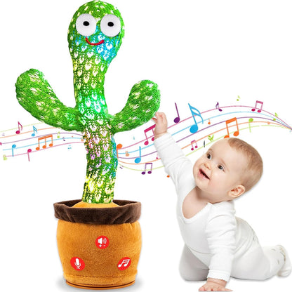 LED Musical Dancing & Mimicry Cactus Toy, perfect for Gift