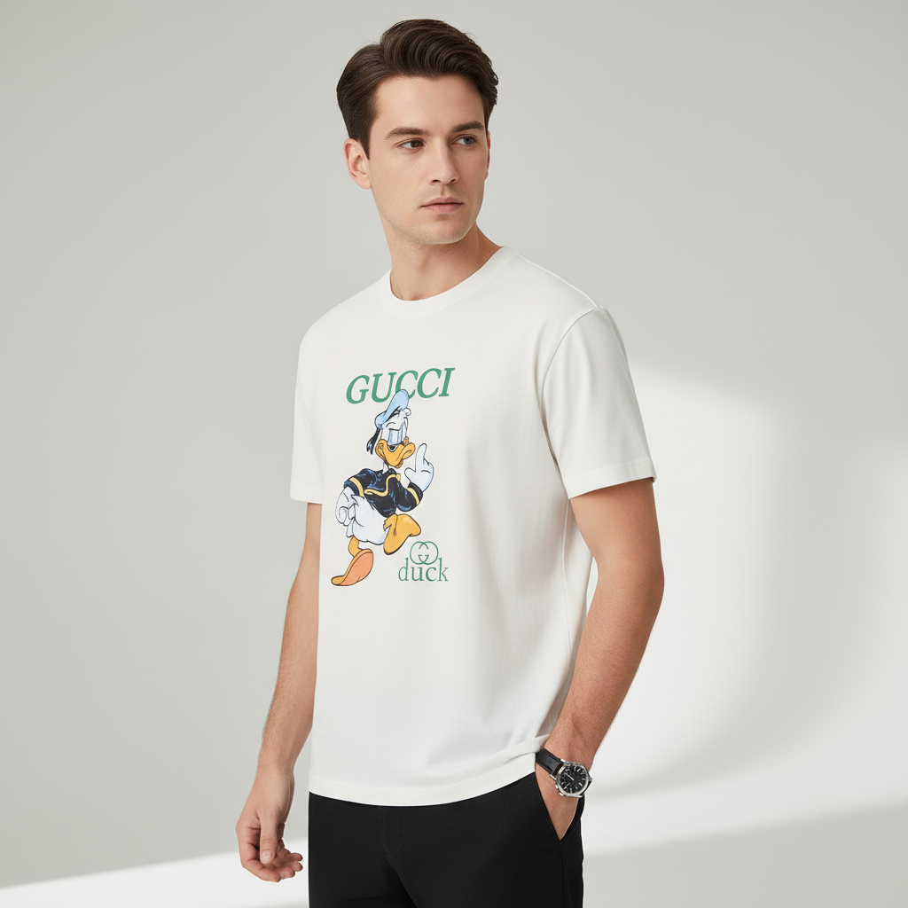 Men's Comfortable Cotton T-Shirt - Soft & Breathable Everyday Wear