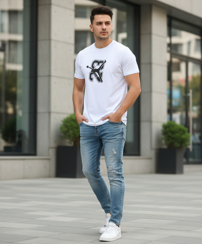 Premium Men's Soft Cotton T-Shirt - Breathable All-Day Comfort