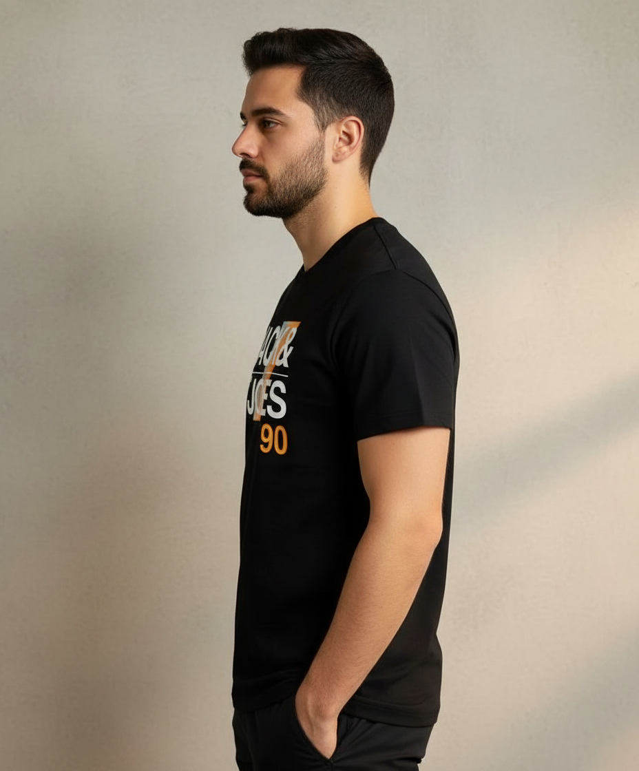 Men's Premium Cotton T-Shirt - Soft & Breathable Everyday Comfort