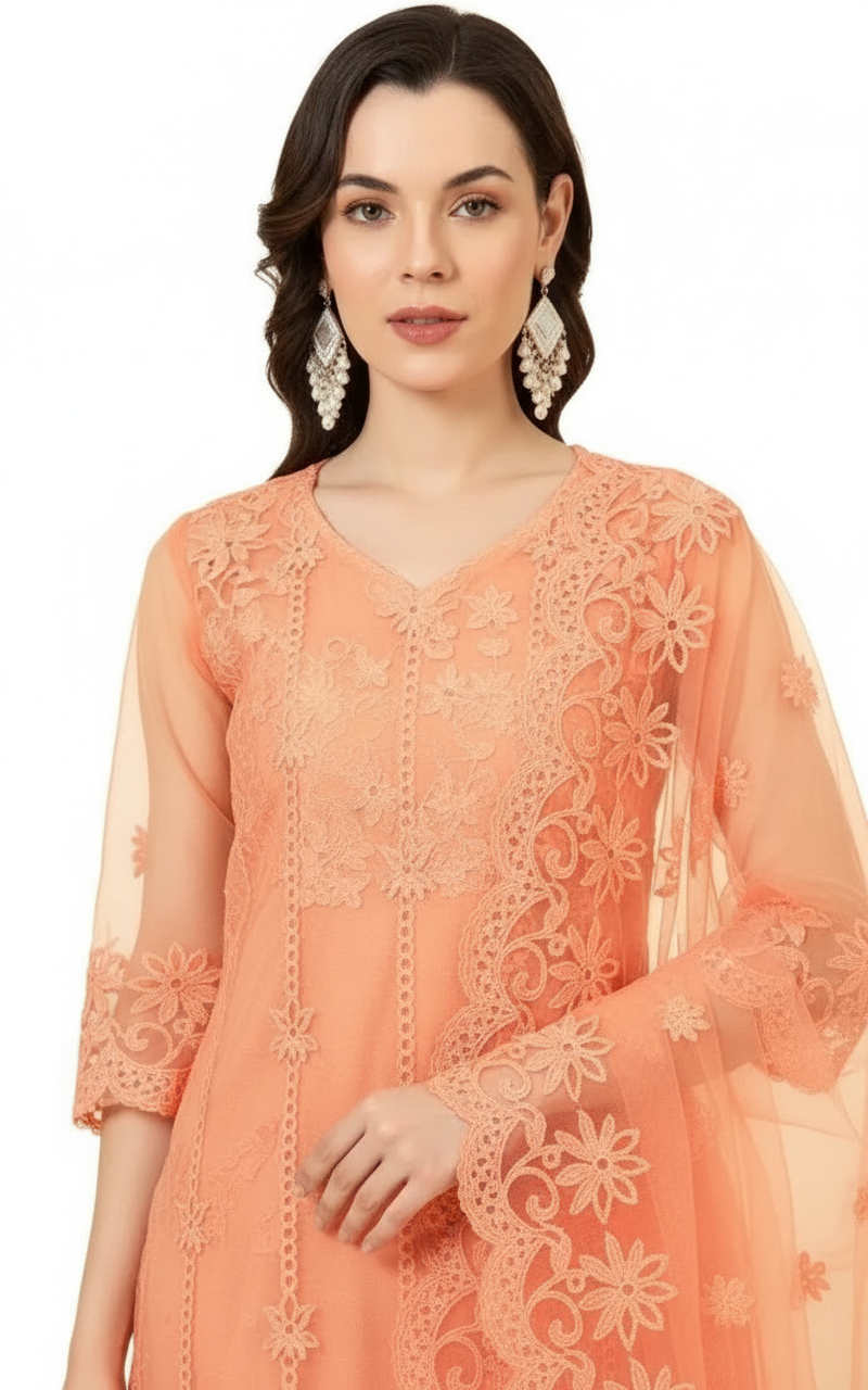 Women's Kurti Set with Dupatta and Bottomwear - Traditional Ethnic Wear