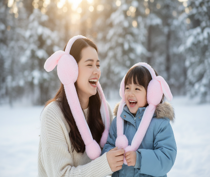🐰 Cozy Rabbit Ear Muffs