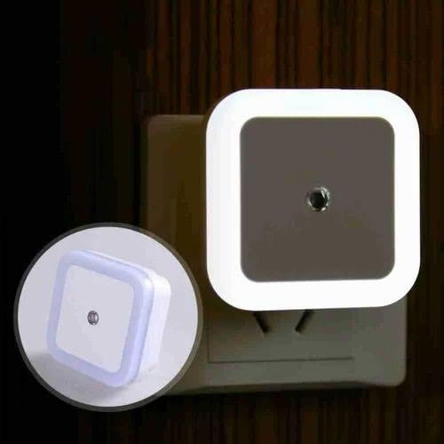 Motion Sensor Square LED Ceiling Light - Flush Mount Garage & Wall Lamp, Warm White (Pack of 3)