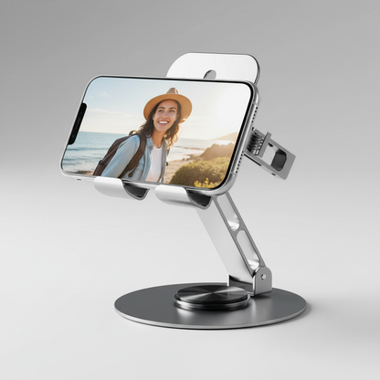 Aluminium 360� Rotatable Phone/Tablet Stand