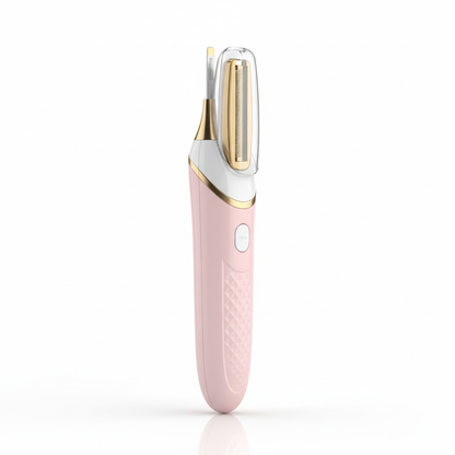 2-in-1 Eyebrow Razor & Facial Hair Remover - Painless Precision Shaver