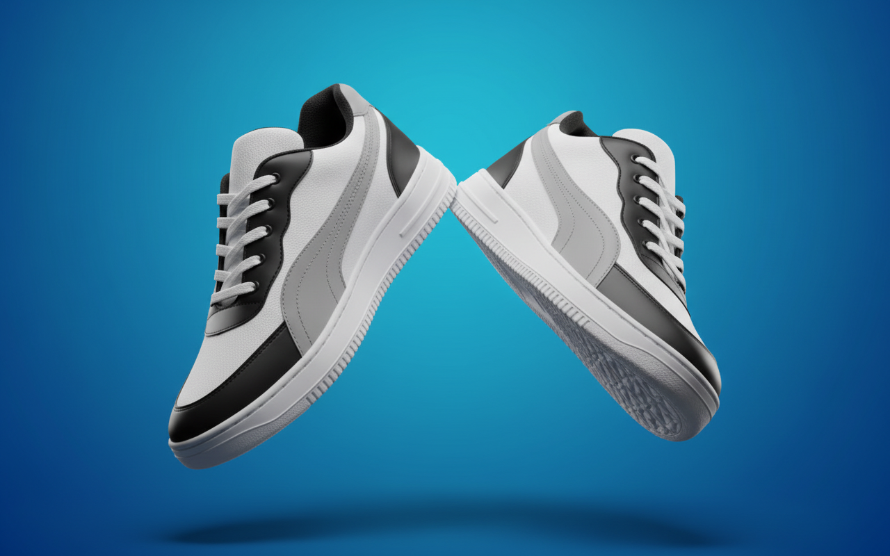 Anjrs Men's Casual Sports Running Shoes - Comfortable Lightweight Sneakers