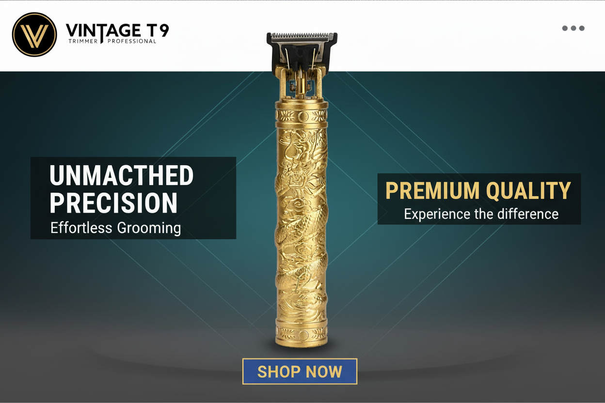 Professional Electric Hair Trimmer - Precision Clipper for Men | Barber-Quality Grooming