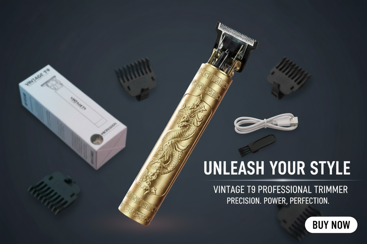 Professional Electric Hair Trimmer - Precision Clipper for Men | Barber-Quality Grooming