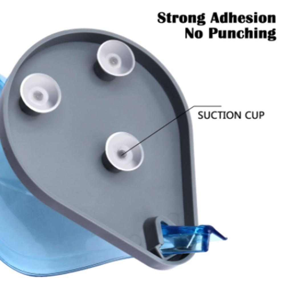 Leaf Shape Soap Dish - Self-Draining Bathroom Soap Holder with Quick Dry Design