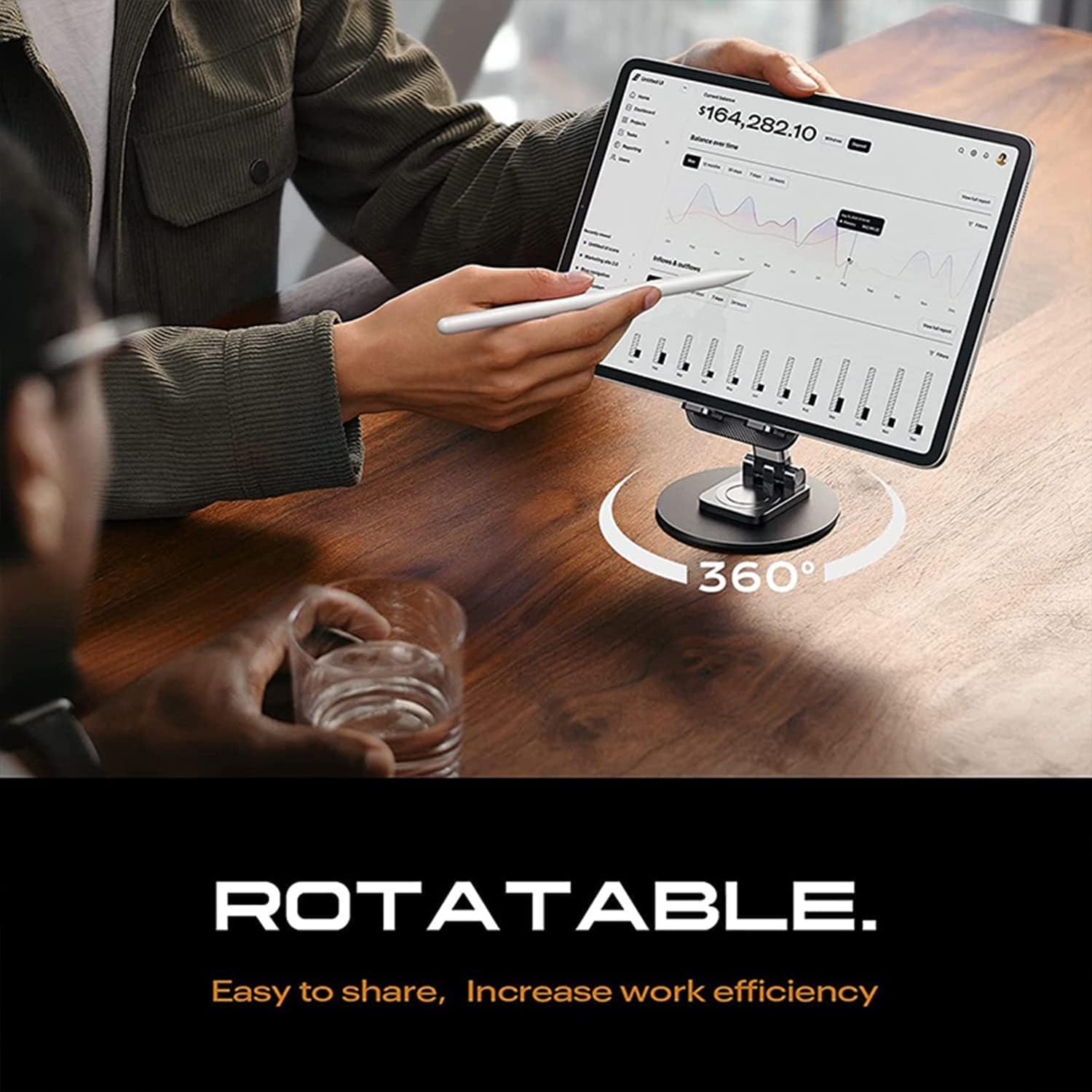 Rotatable and Foldable Phone Holder