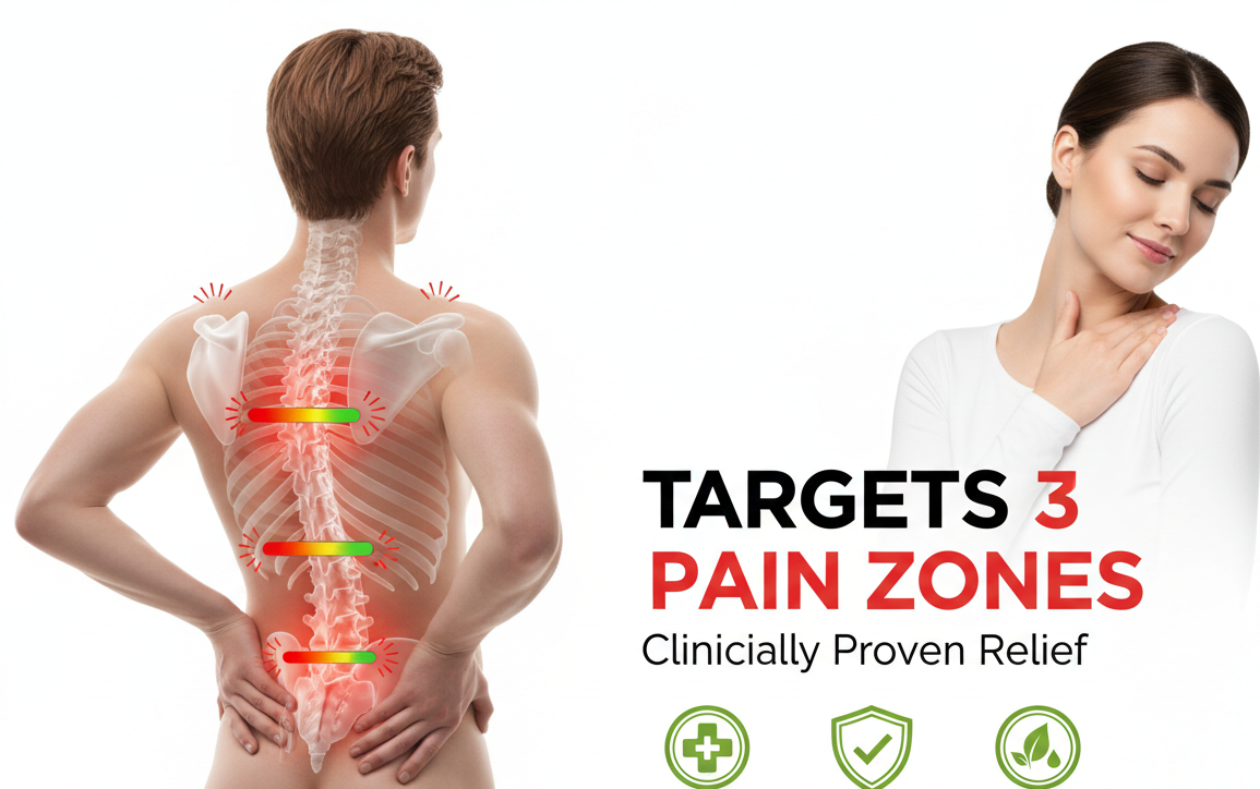 Premium Posture Corrector Belt - Unisex Back Support Brace for Better Alignment