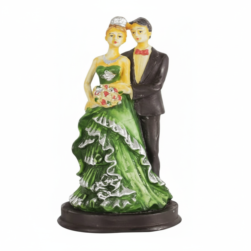 Handcrafted Loving Couple Statue - Premium Romantic Showpiece | Perfect Valentine & Anniversary Gift