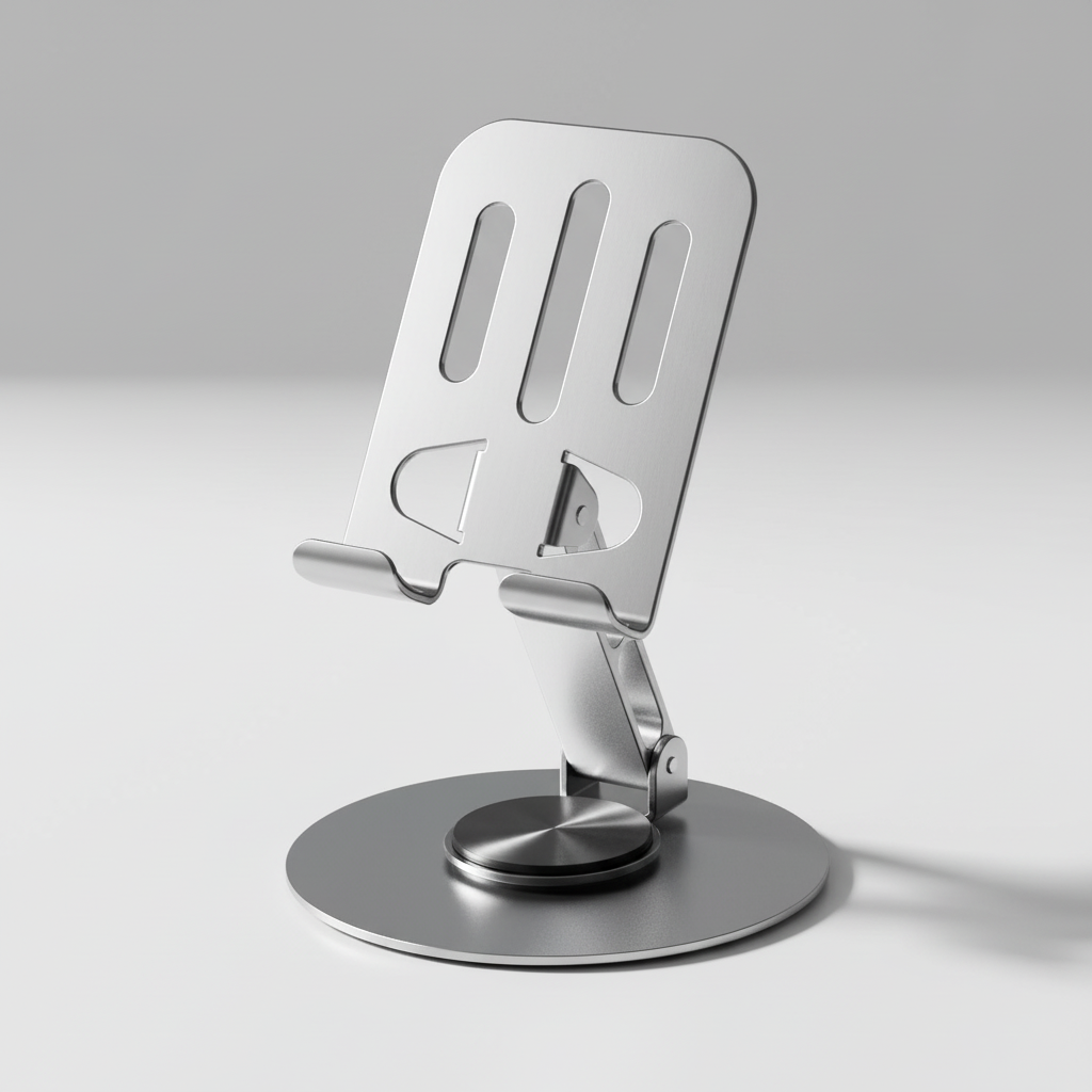 Aluminium 360� Rotatable Phone/Tablet Stand
