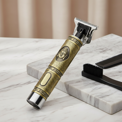 Professional Rechargeable Hair & Beard Trimmer for Men - Electric Grooming Kit