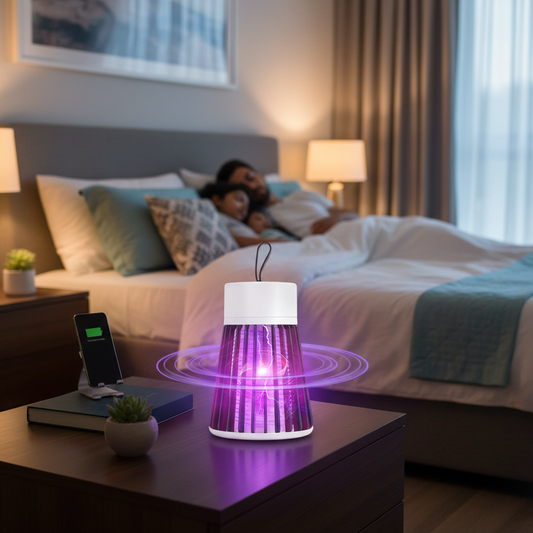 USB Mosquito Killer Machine - Electric Bug Zapper LED Lamp for Home Indoor & Outdoor