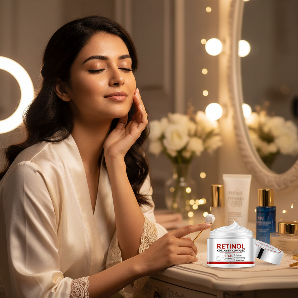 Retinol Collagen Complex Day & Night Cream - Anti-Aging Face Moisturizer (Pack of 2, 150gm)