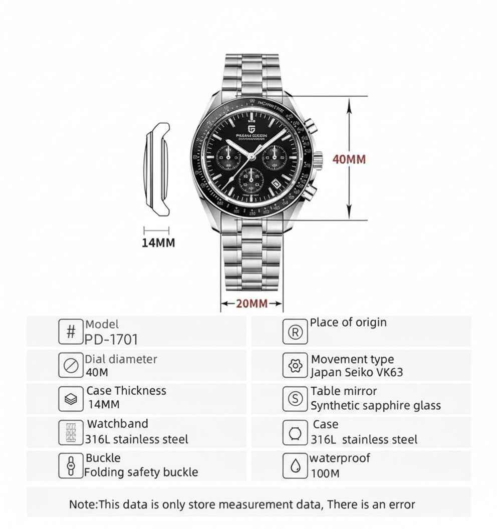 Premium Men's Silver Stainless Steel Analog Watch - Elegant Strap Design